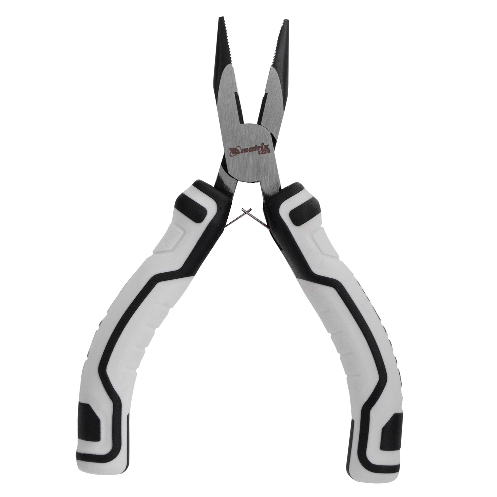 Длинногубцы Mini, 125 мм, прямые, авторазжим, Pro Matrix