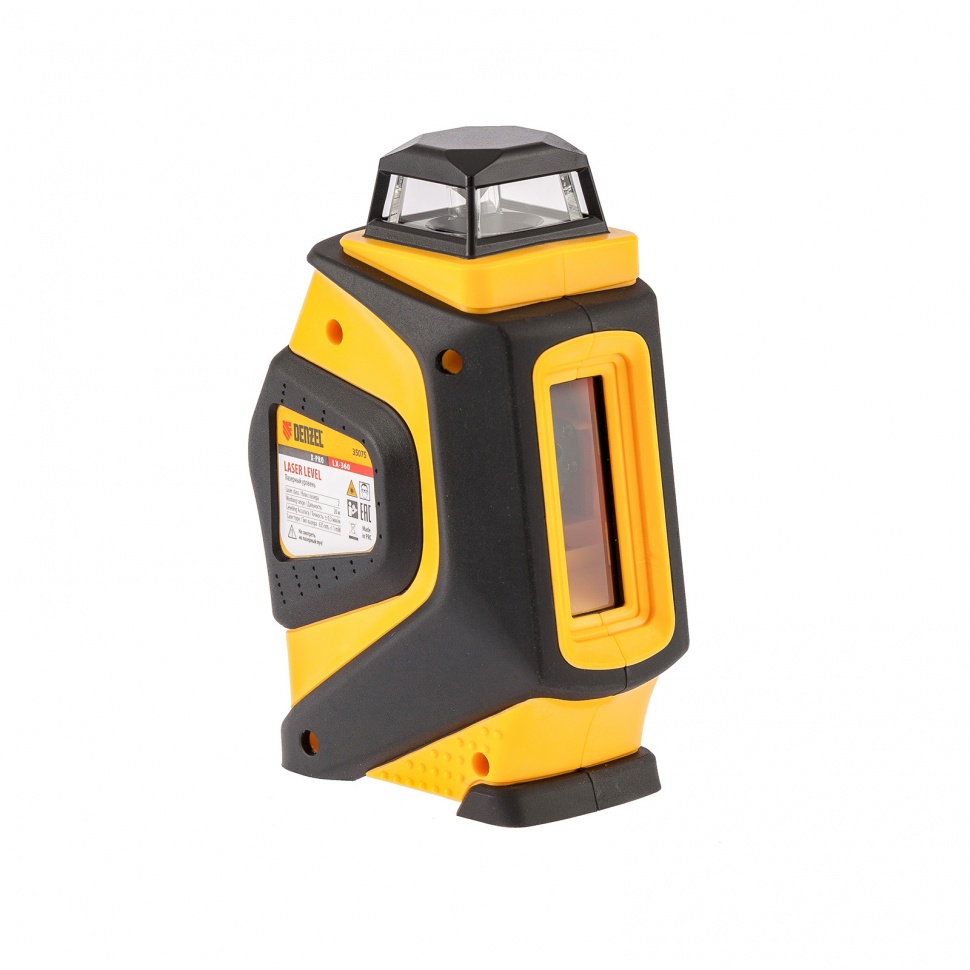 Уровень лазерный LX360, 20 м, ± 0,3 мм/1 м, горизонтальная и вертикальная плоскости, 360 град, 635 н